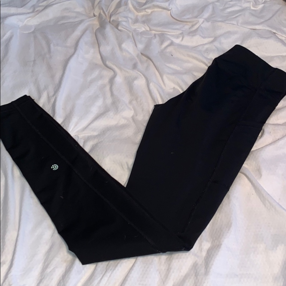 Black Champion Leggings with Pockets